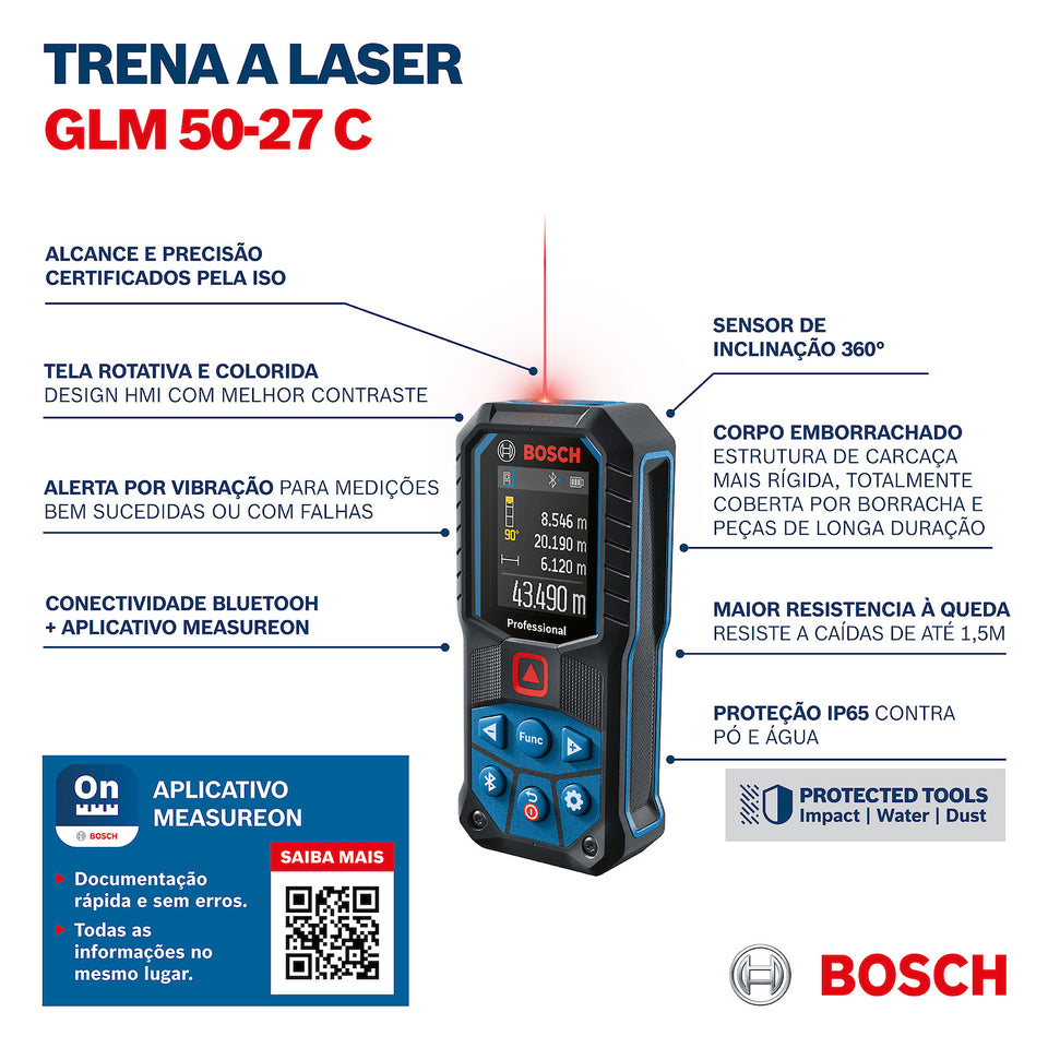 TRENA A LASER GLM 50-27 C 0601072T00 BOSCH
