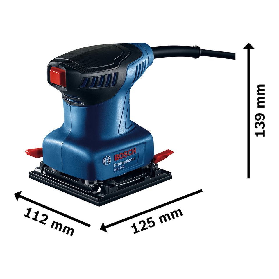 LIXADEIRA ORBITAL GSS140 6012A80E1 220W 220V BOSCH