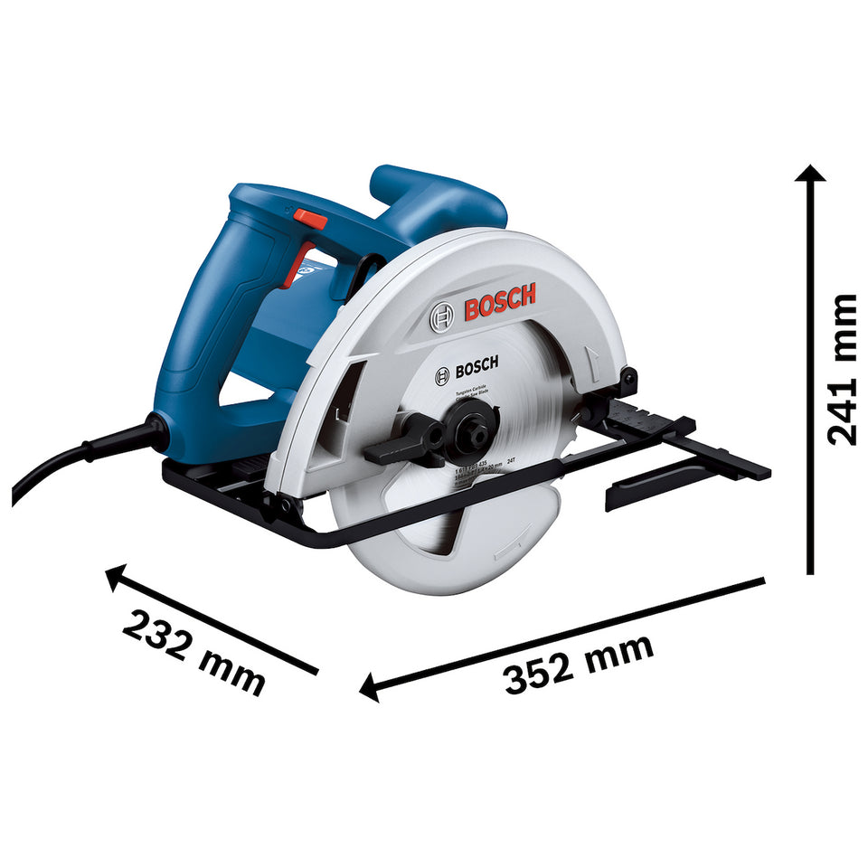 SERRA CIRCULAR GKS130 1.300W 06016C30E0 220V BOSCH