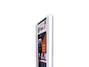 PRATELEIRA FLEXLAR BRANCO 90X20X15MM
