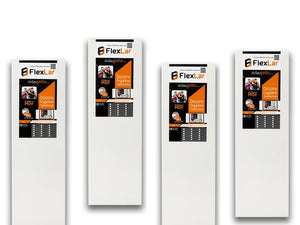 PRATELEIRA FLEXLAR BRANCO 150X20X15MM
