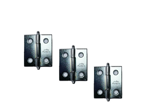 DOBRADIÇA 1.1/2" X 1.5/16" PINO BOLA CROMADO 621404 UNIÃO MUNDIAL