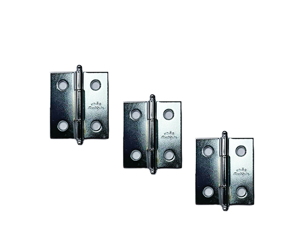 DOBRADIÇA 1.1/2" X 1.5/16" PINO BOLA CROMADO 621404 UNIÃO MUNDIAL