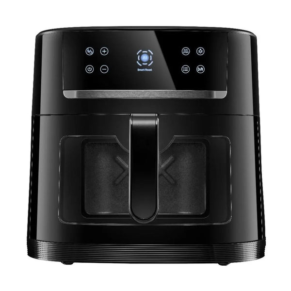 FRITADEIRA AIR FRYER SMART VISOR TRANSPARENTE 8L PRETO 220V FISCHER