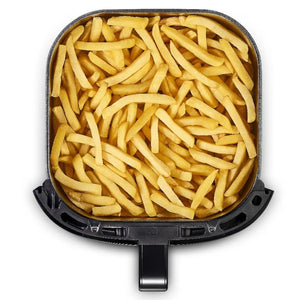 FRITADEIRA AIR FRYER SMART VISOR TRANSPARENTE 8L PRETO 220V FISCHER