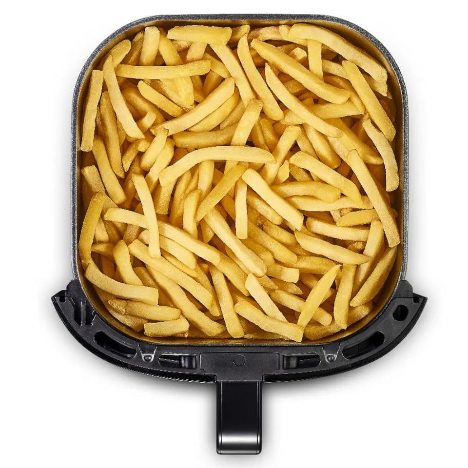 FRITADEIRA AIR FRYER SMART VISOR TRANSPARENTE 8L PRETO 220V FISCHER