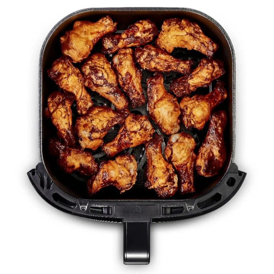 FRITADEIRA AIR FRYER SMART VISOR TRANSPARENTE 8L PRETO 220V FISCHER