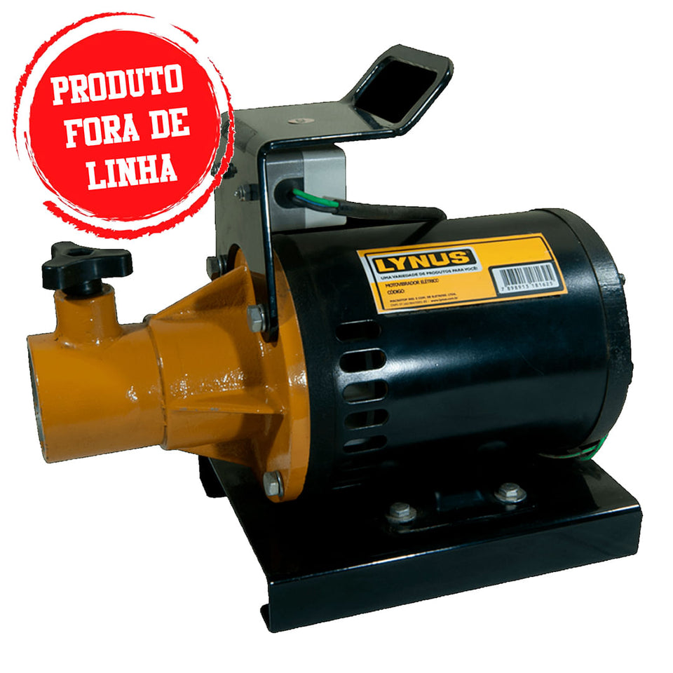 MOTOVIBRADOR PARA CONCRETO MVM-2000 TRIFÁSICO 2HP 862.9 LYNUS