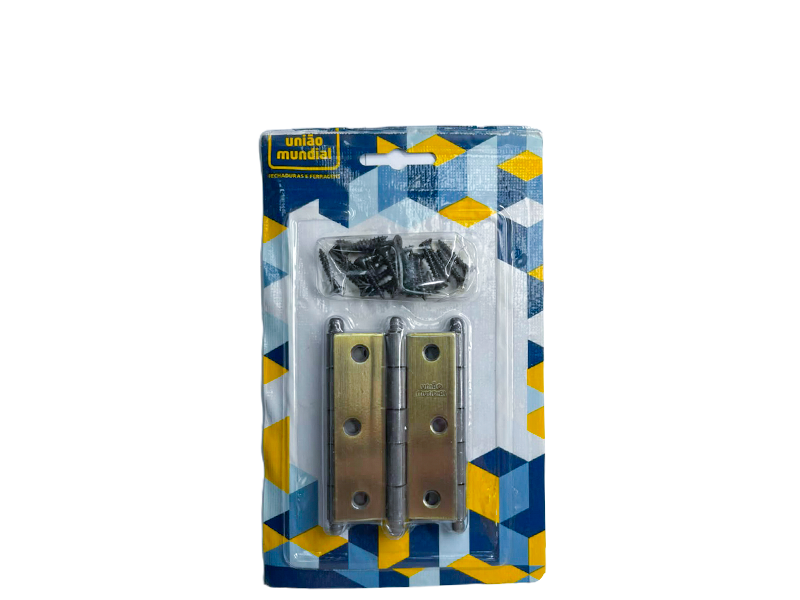 DOBRADIÇA 3" L.O 627508 UNIÃO MUNDIAL