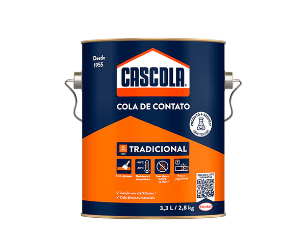 COLA DE CONTATO CASCOLA 2.8KG SEM TOLUOL
