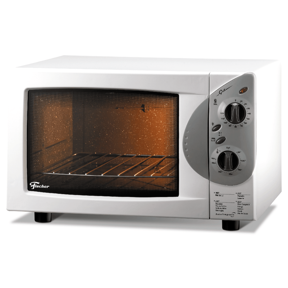 FORNO ELÉTRICO GRILL DE BANCADA 44L BRANCO 1323(5684) 220V FISCHER