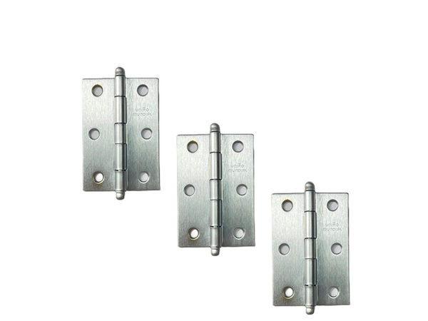 DOBRADIÇA 2.1/2" ESCOVADO 622512 UNIÃO MUNDIAL