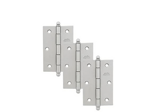 DOBRADIÇA 2.1/2" ESCOVADO 622512 UNIÃO MUNDIAL