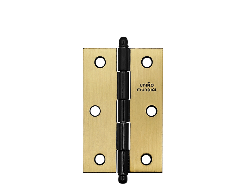 DOBRADIÇA AÇO 3'' F.ANT. 627509 UNIÃO MUNDIAL