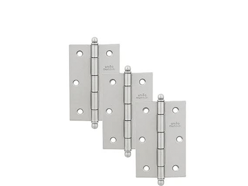 DOBRADIÇA 3.1/2" ESCOVADO 620512 UNIÃO MUNDIAL