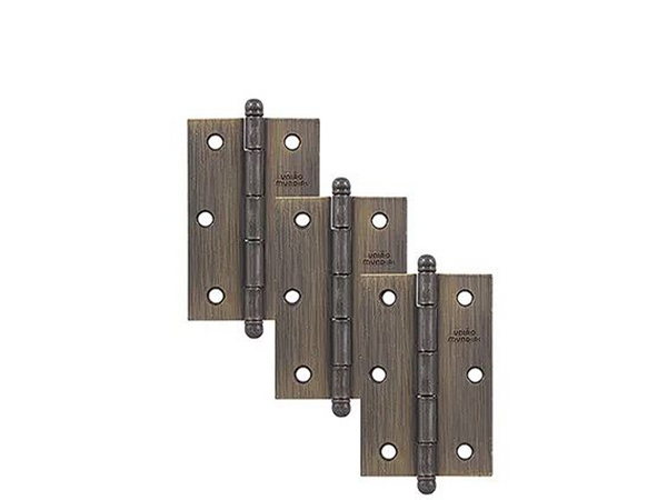 DOBRADIÇA 3" X 2.1/2" ANTIQUE 620109 UNIÃO MUNDIAL
