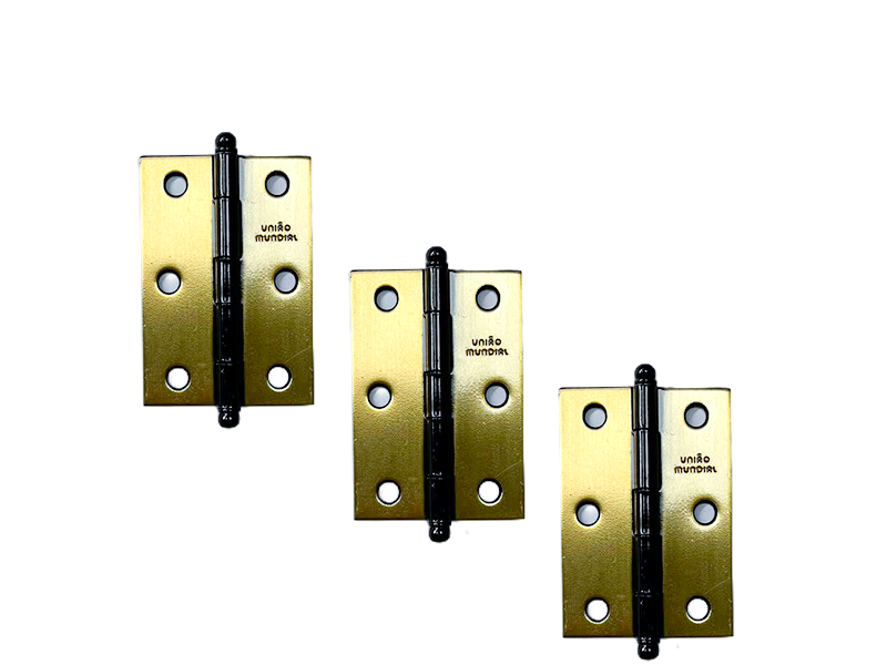 DOBRADIÇA 2.1/2" FLO 622508 UNIÃO MUNDIAL