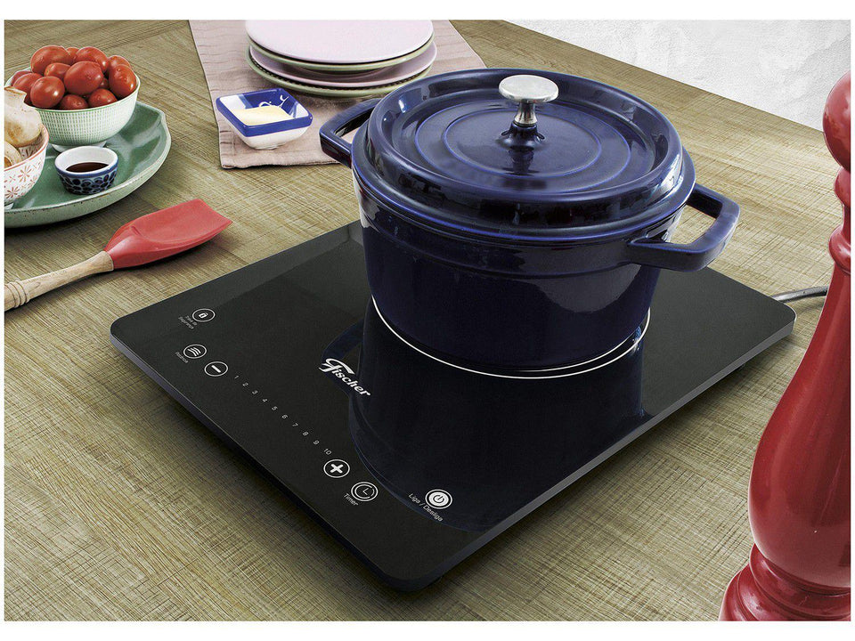 FOGAO COOKTOP 1Q INDUÇÃO MESA VITROCERÂMICA 26884(59097) 220V FISCHER