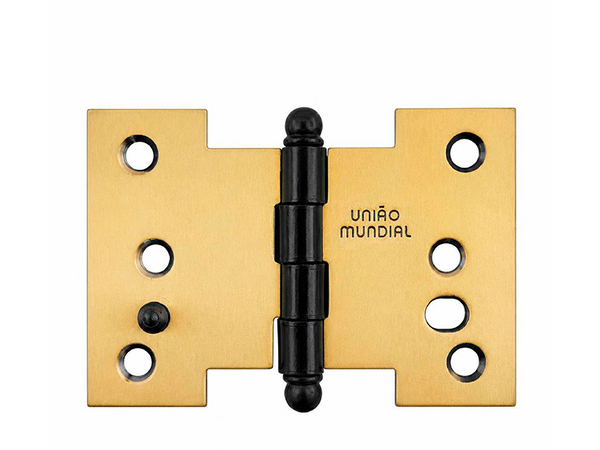 DOBRADIÇA PALMELA 4" FLO 622408 2 PEÇAS UNIÃO MUNDIAL