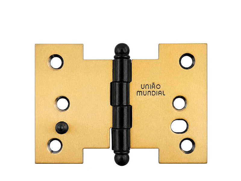 DOBRADIÇA PALMELA 4" FLO 622408 2 PEÇAS UNIÃO MUNDIAL