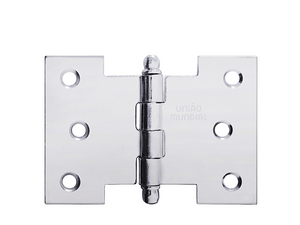DOBRADIÇA PALMELA 2.1/2" X 3.1/2" FC 621204 UNIÃO MUNDIAL