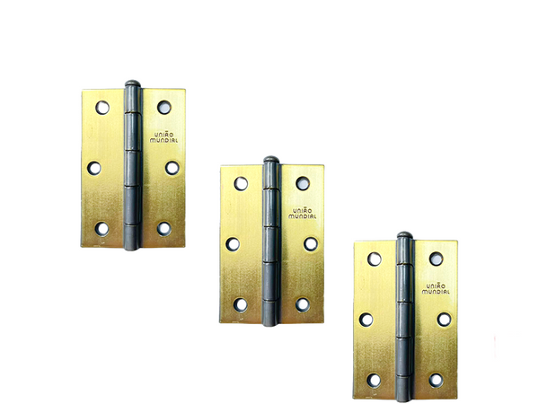 DOBRADIÇA 3.1/2" FLO 623508 UNIÃO MUNDIAL