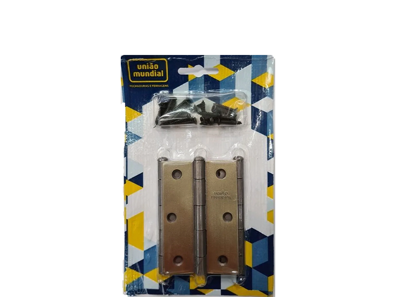 DOBRADIÇA 3.1/2" FLO 623508 UNIÃO MUNDIAL