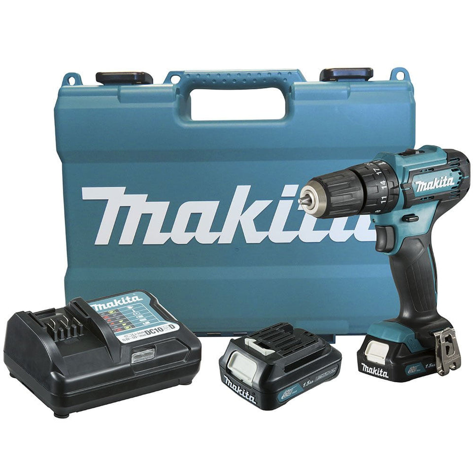 PARAFUSADEIRA / FURADEIRA DE IMPACTO 3/8" 12V 2 BATERIAS HP333DWYE MAKITA