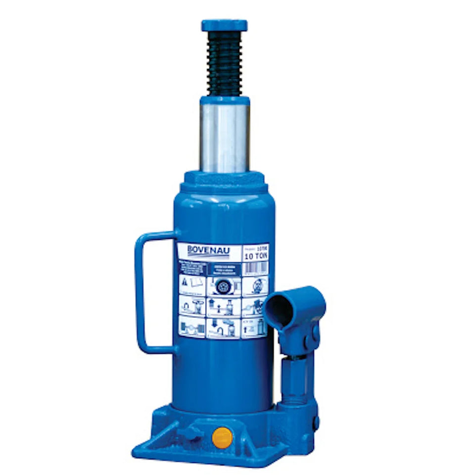 MACACO HIDRÁULICO TIPO GARRAFA 10 TONELADAS CJ-10 10700 BOVENAU