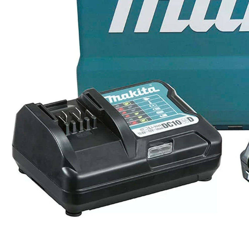 PARAFUSADEIRA / FURADEIRA DE IMPACTO 3/8" 12V 2 BATERIAS HP333DWYE MAKITA