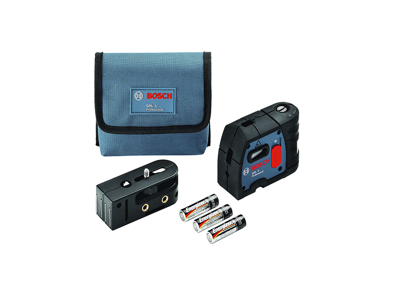 NIVELADOR A LASER 30 METROS DE 5 PONTOS PROFISSIONAL GPL5 BOSCH
