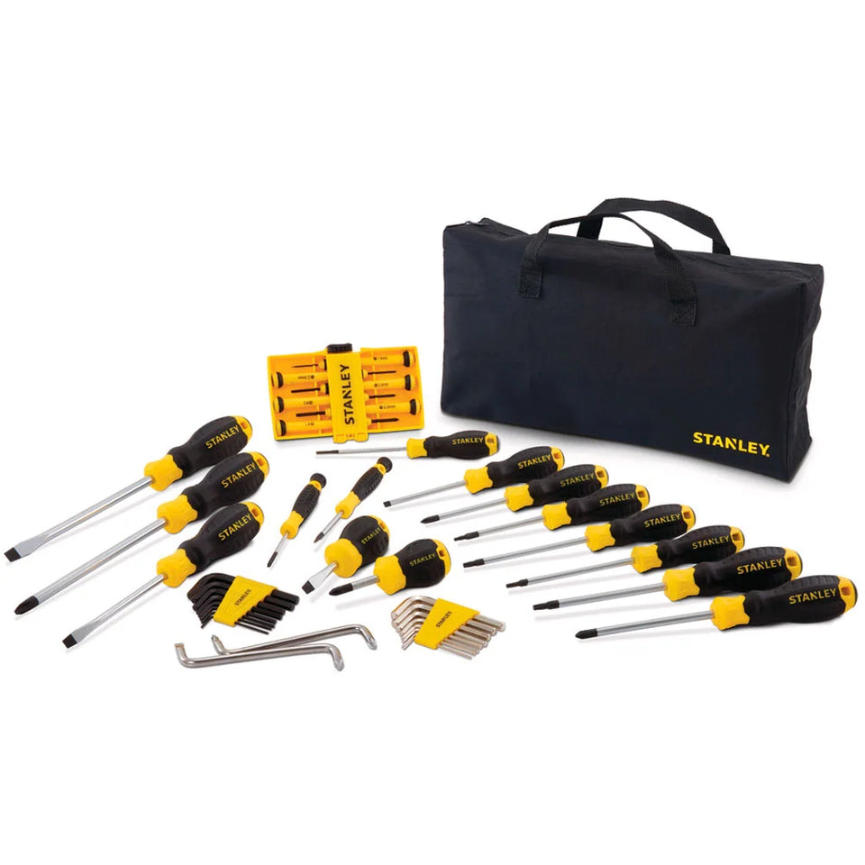 JOGO DE FERRAMENTAS MANUIS COM BOLSA COM 40 PEÇAS STMT65613L-LA STANLEY
