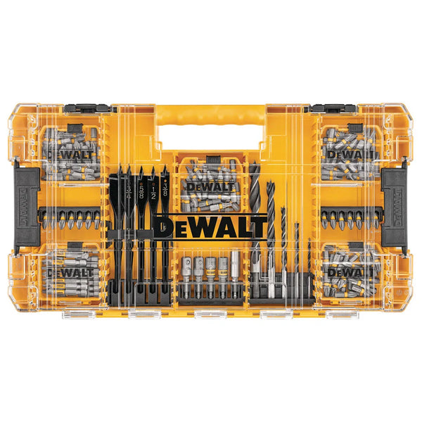 JOGO DE BITS E BROCAS COM 160 PEÇAS DWAMF160 DEWALT
