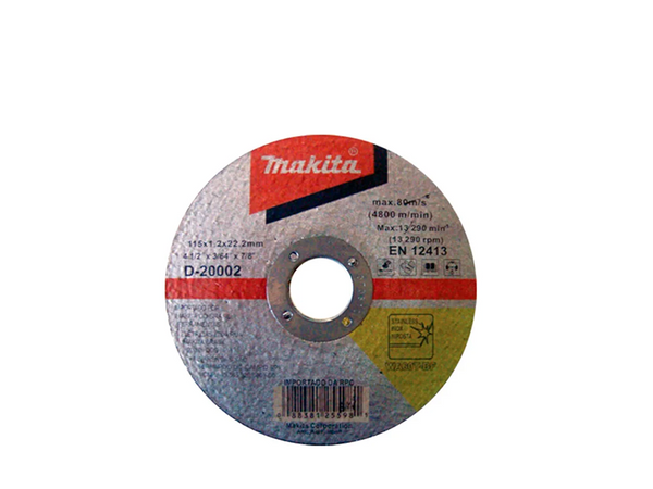 DISCO DE CORTE PARA INOX 4.1/2" D-20002 MAKITA
