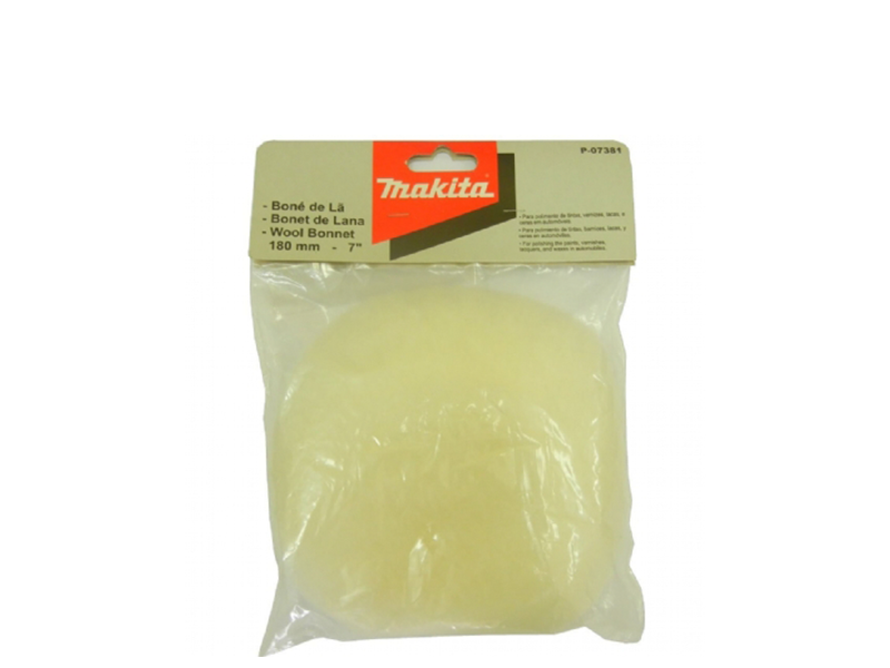 BOINA DE LÃ PARA POLIMENTO 7" 180MM P-07381 MAKITA