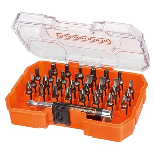 CONJUNTO DE BITS PARA PARAFUSAR COM 31 PEÇA A7228-XJ BLACK & DECKER