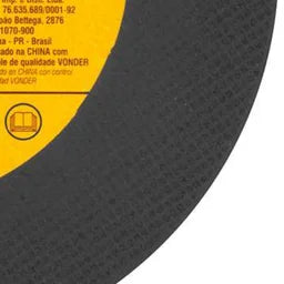 DISCO DE CORTE DCV 355X3,2X25,4MM GRÃO 30 1240140320 VONDER