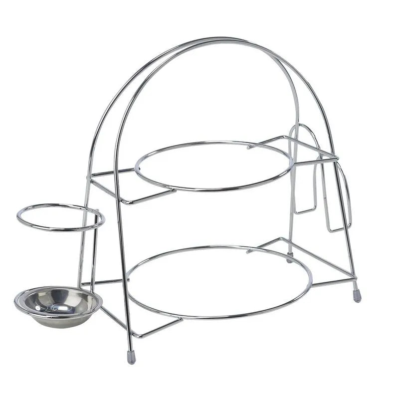 PORTA PRATOS / TALHERES / GUARDANAPOS ALICE CROMADO 1077 SCHMITT