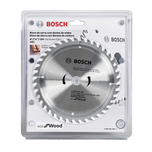 DISCO DE SERRA CIRCULAR PARA MADEIRA ECO 7.1/4" 40 DENTES 2608644330 BOSCH