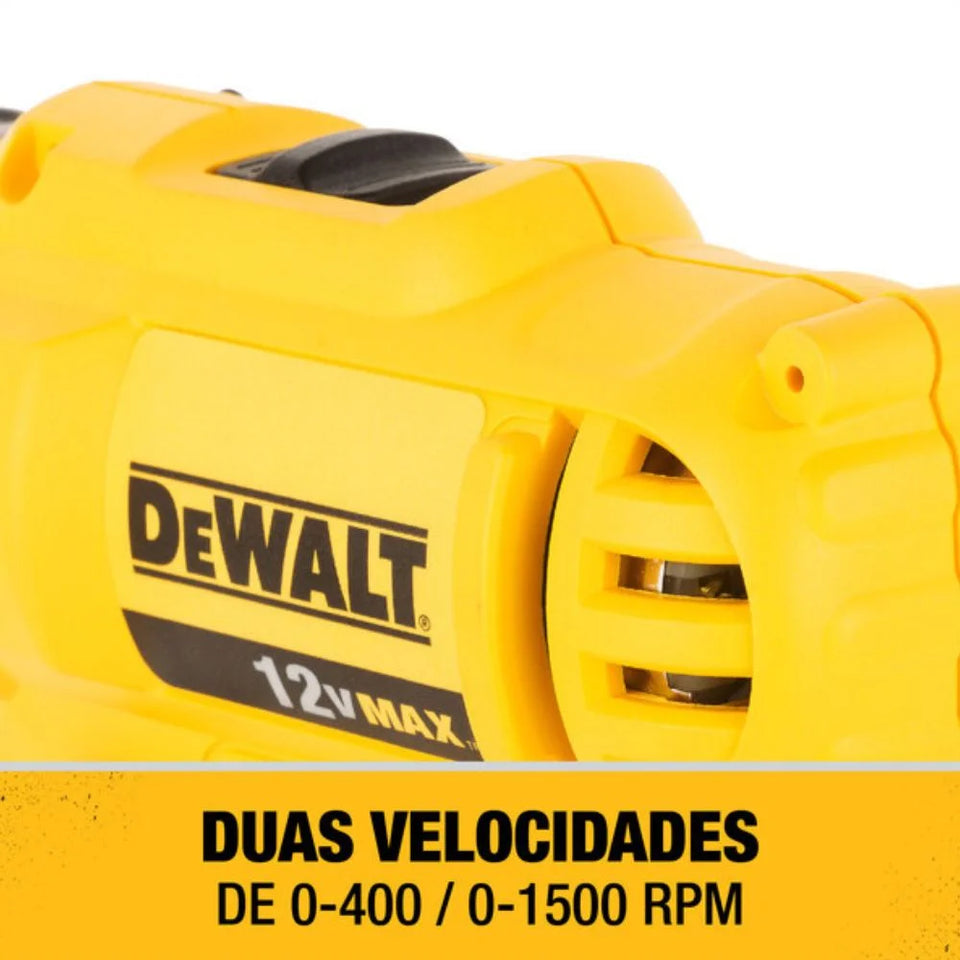 PARAFUSADEIRA/FURADEIRA 3/8" 12V DCD700CH-B2 DEWALT