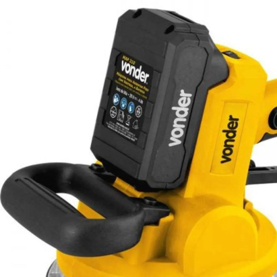 MÁQUINA DE ASSENTAR PISO 20V MAP210 COM VENTOSA VONDER
