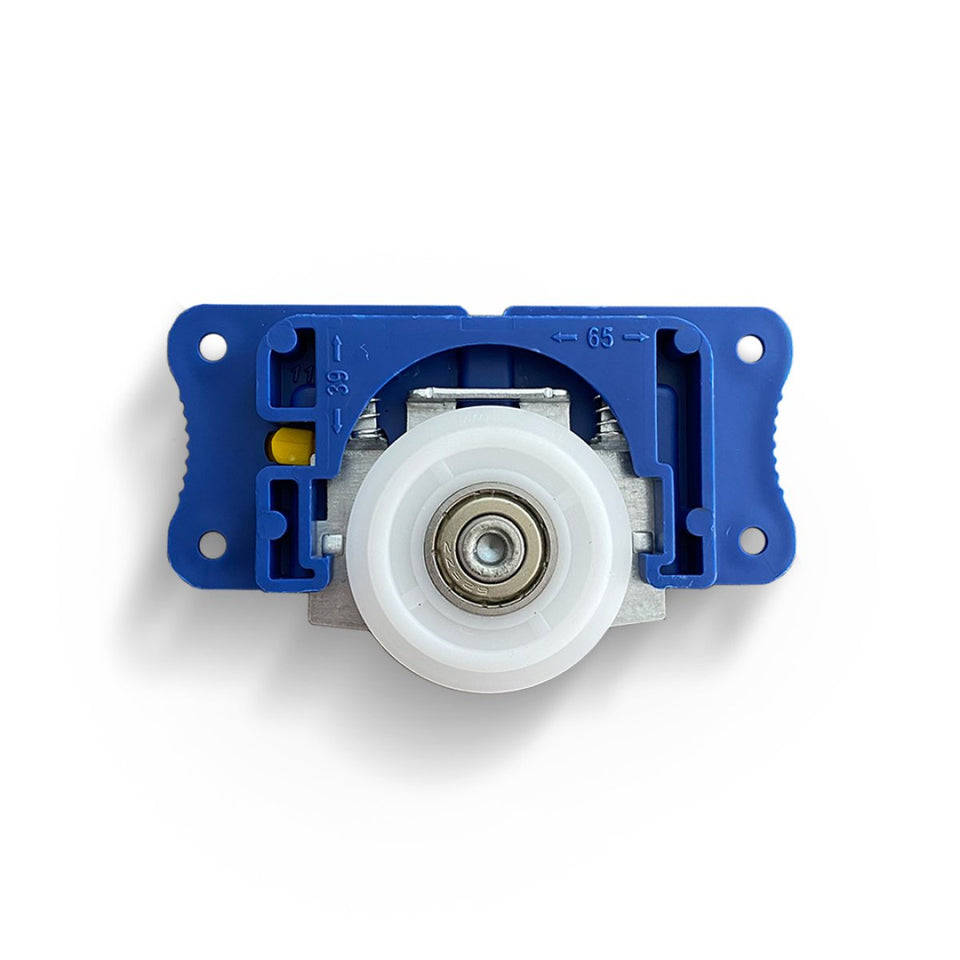 KIT PORTA DE CORRER JP-85 PARA 1 PORTA 50KG EMBUTIDA COM GUIA UNIVERSAL JOELINI
