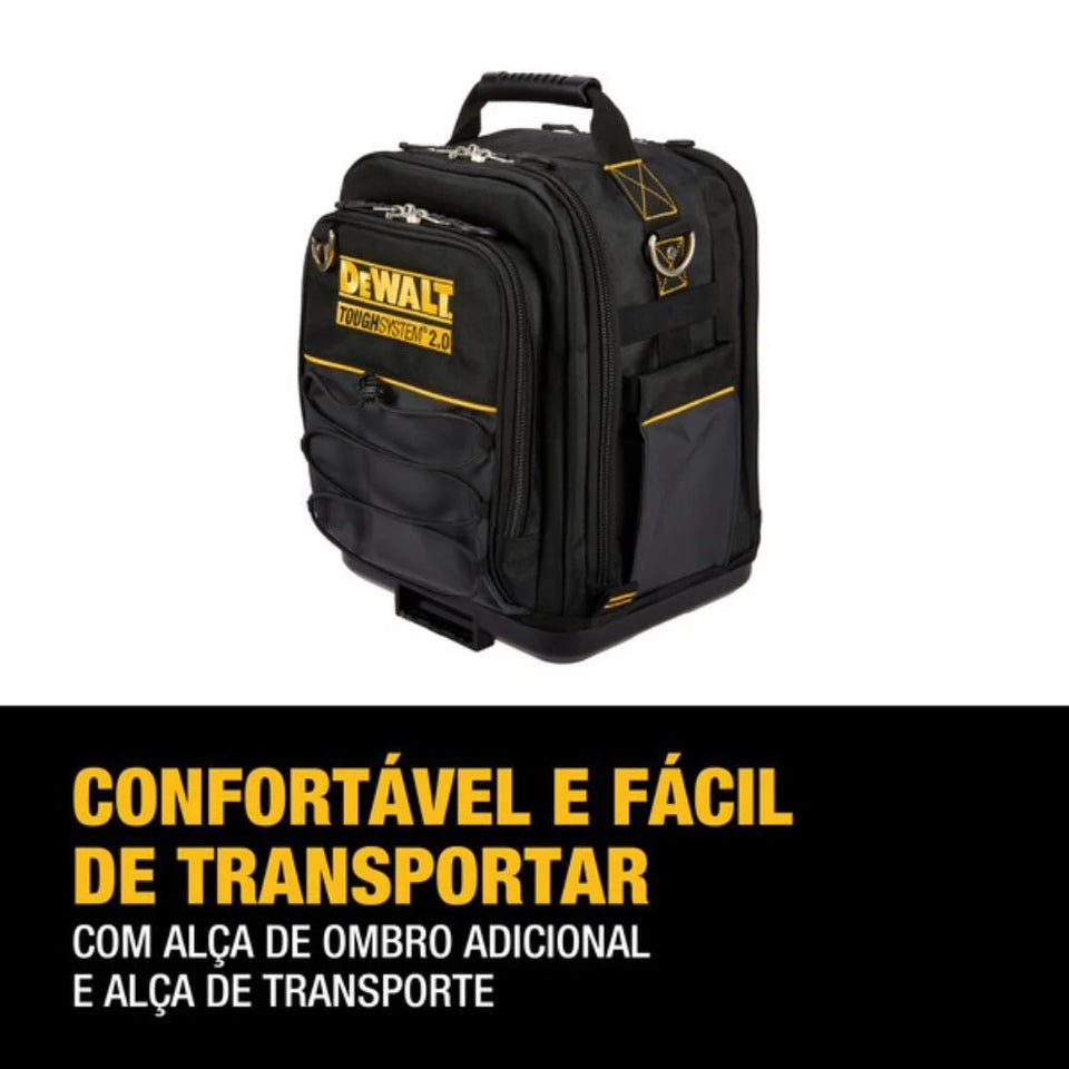 MOCHILA PARA FERRAMENTAS TAGHSYSTEM COM 25 BOLSOS DWST08025 DEWALT