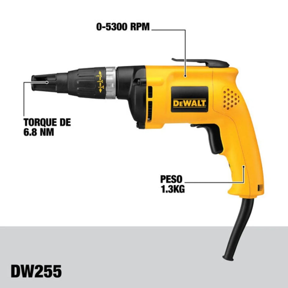 PARAFUSADEIRA 1/4" DW255-B2 540W 220V DEWALT