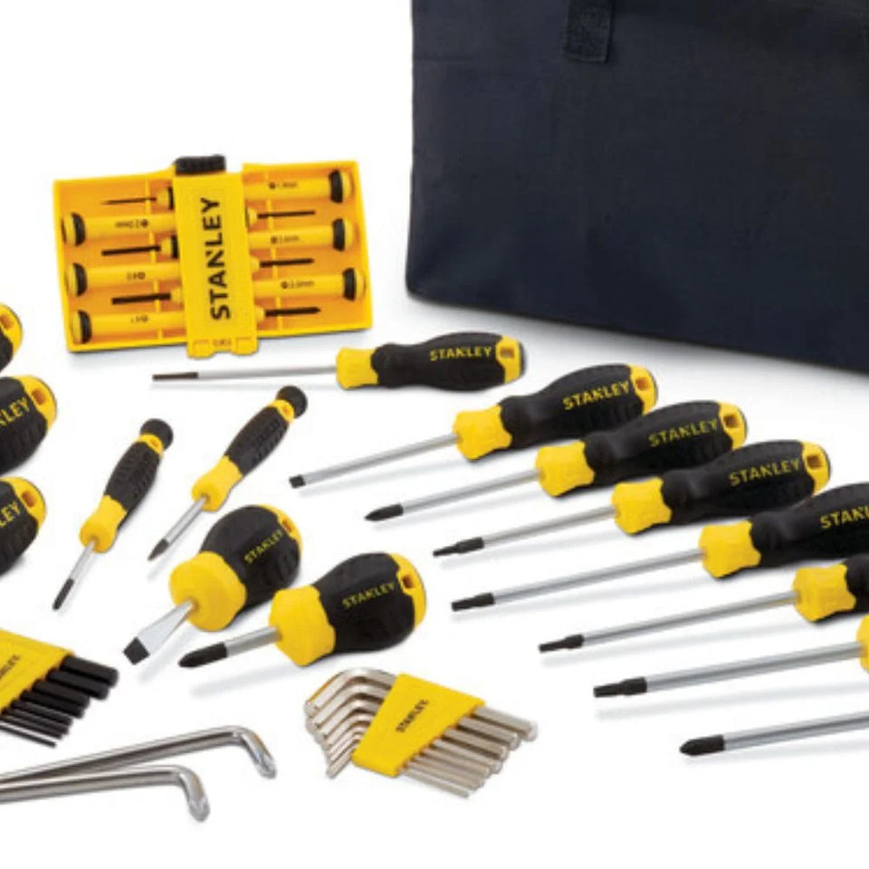 JOGO DE FERRAMENTAS MANUIS COM BOLSA COM 40 PEÇAS STMT65613L-LA STANLEY