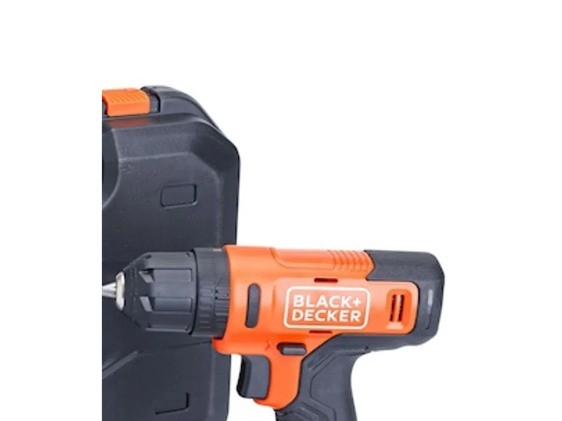 KIT PARAFUSADEIRAFURADEIRA DE IMPCTO 3/8" 12V MAX BCD712VHDK-BR COM 28 ACESSÓRIOSBLACK & DECKER