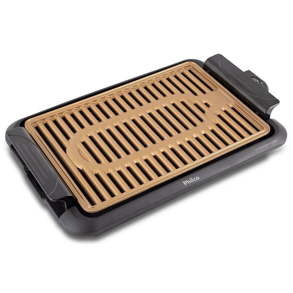 CHURRASQUEIRA ELÉTRICA PCQ1200D 1.200W 220V PHILCO