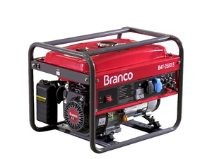 GERADOR DE ENERGIA A GASOLINA B4T 2500S 6,5CV 2,2KVA MANUAL BRANCO