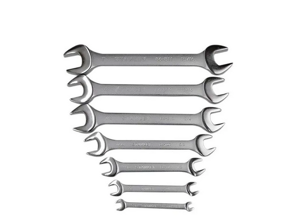 JOGO DE CHAVES FIXAS COM 7 PEÇAS EM POLEGADAS 86-086 STANLEY