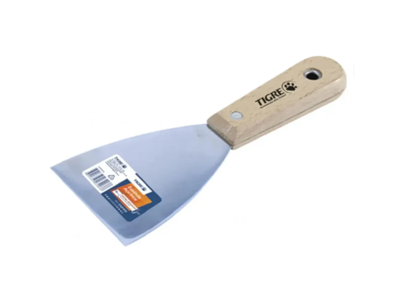 ESPÁTULA TIGRE AÇO INOX 2153 2.1/2'' 62153010